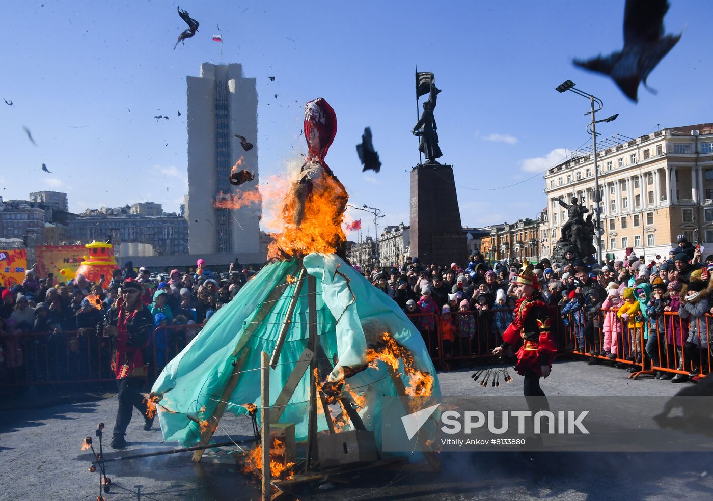 Russia Maslenitsa Celebration