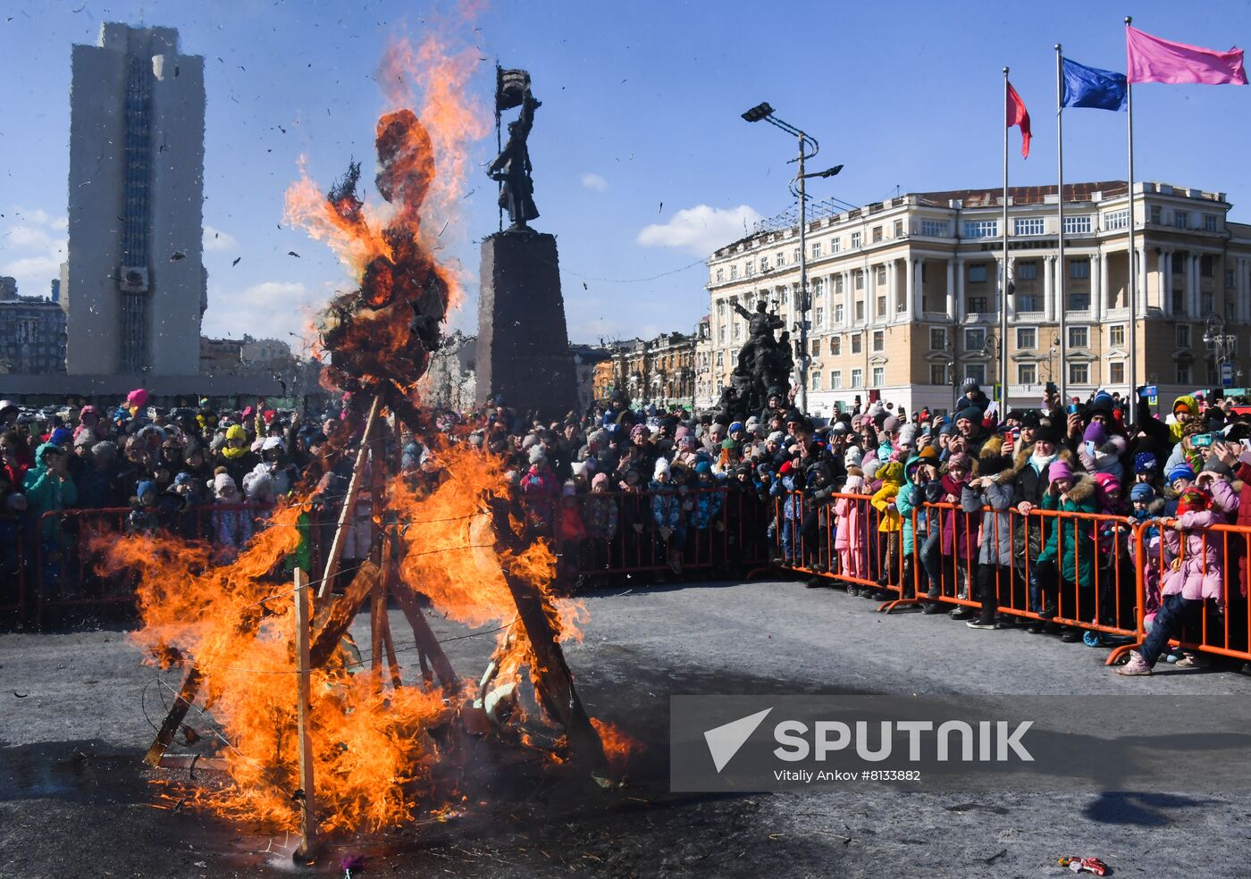 Russia Maslenitsa Celebration