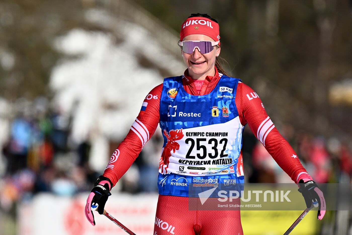 Russia Cross-Country Skiing Demino Marathon