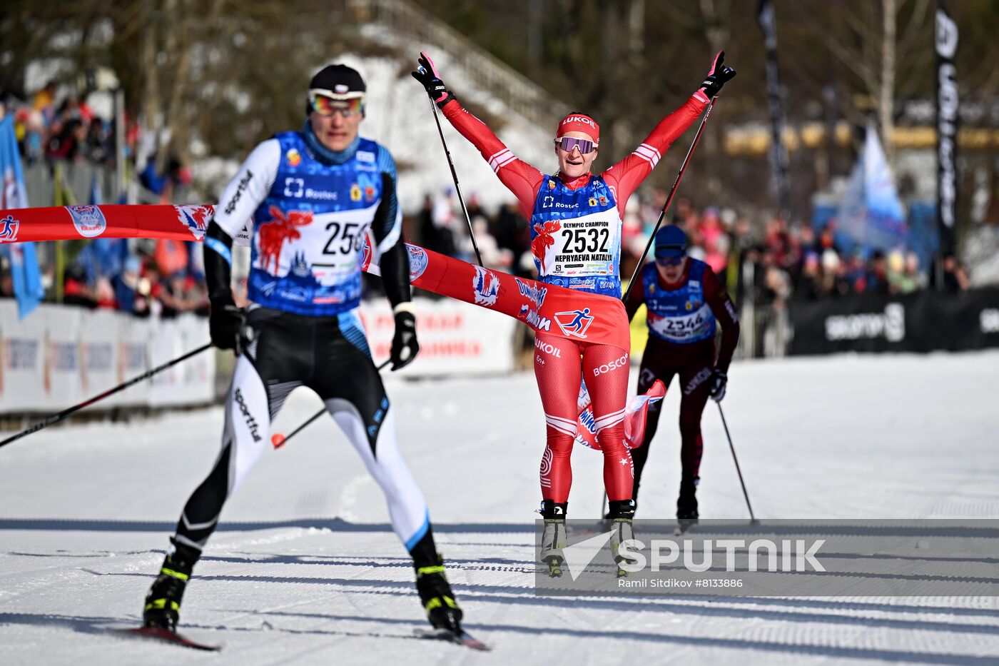 Russia Cross-Country Skiing Demino Marathon