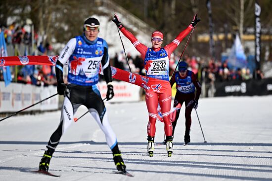 Russia Cross-Country Skiing Demino Marathon