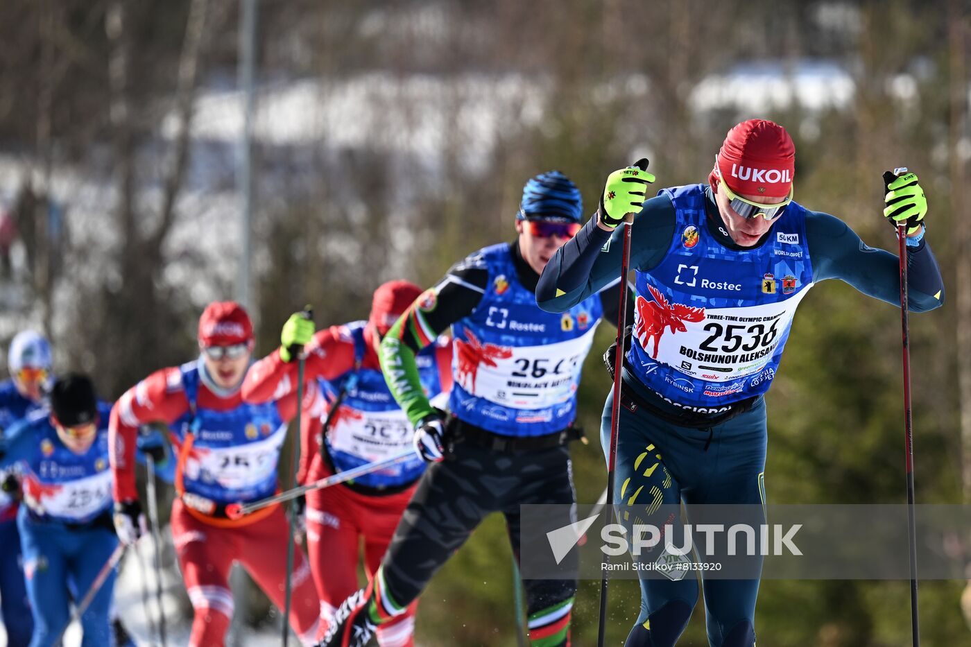 Russia Cross-Country Skiing Demino Marathon