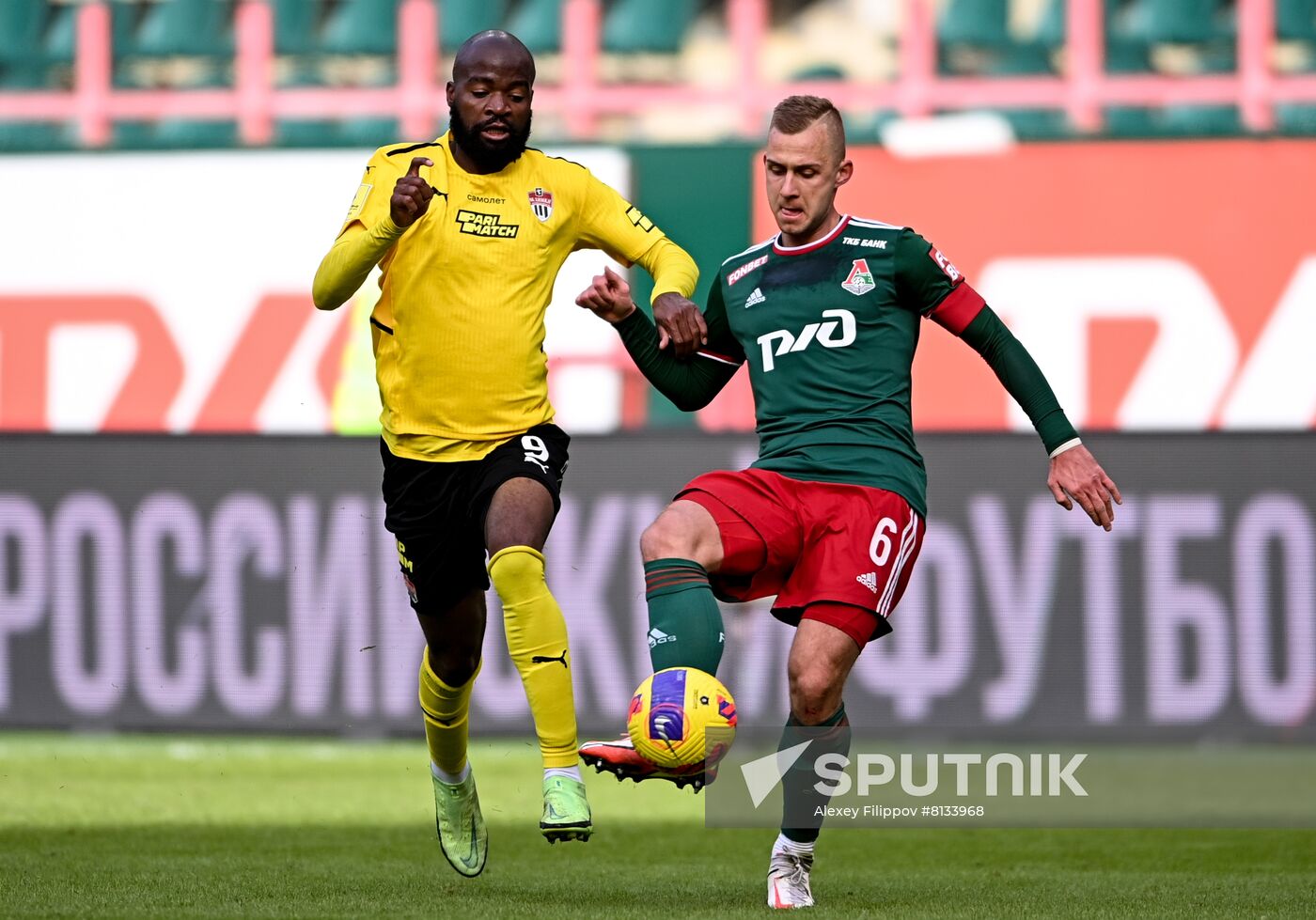 Russia Soccer Premier-League Lokomotiv - Khimki