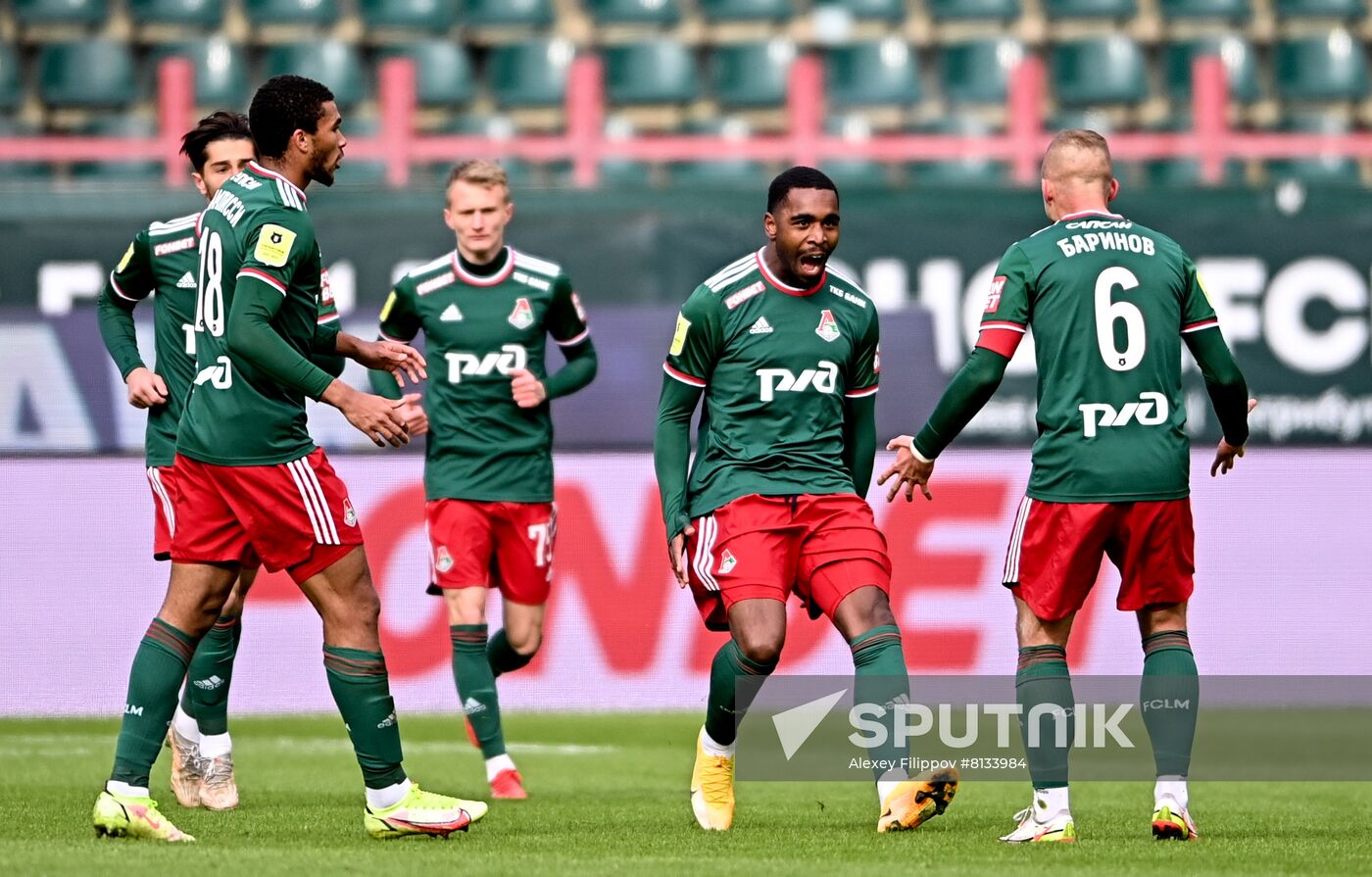 Russia Soccer Premier-League Lokomotiv - Khimki