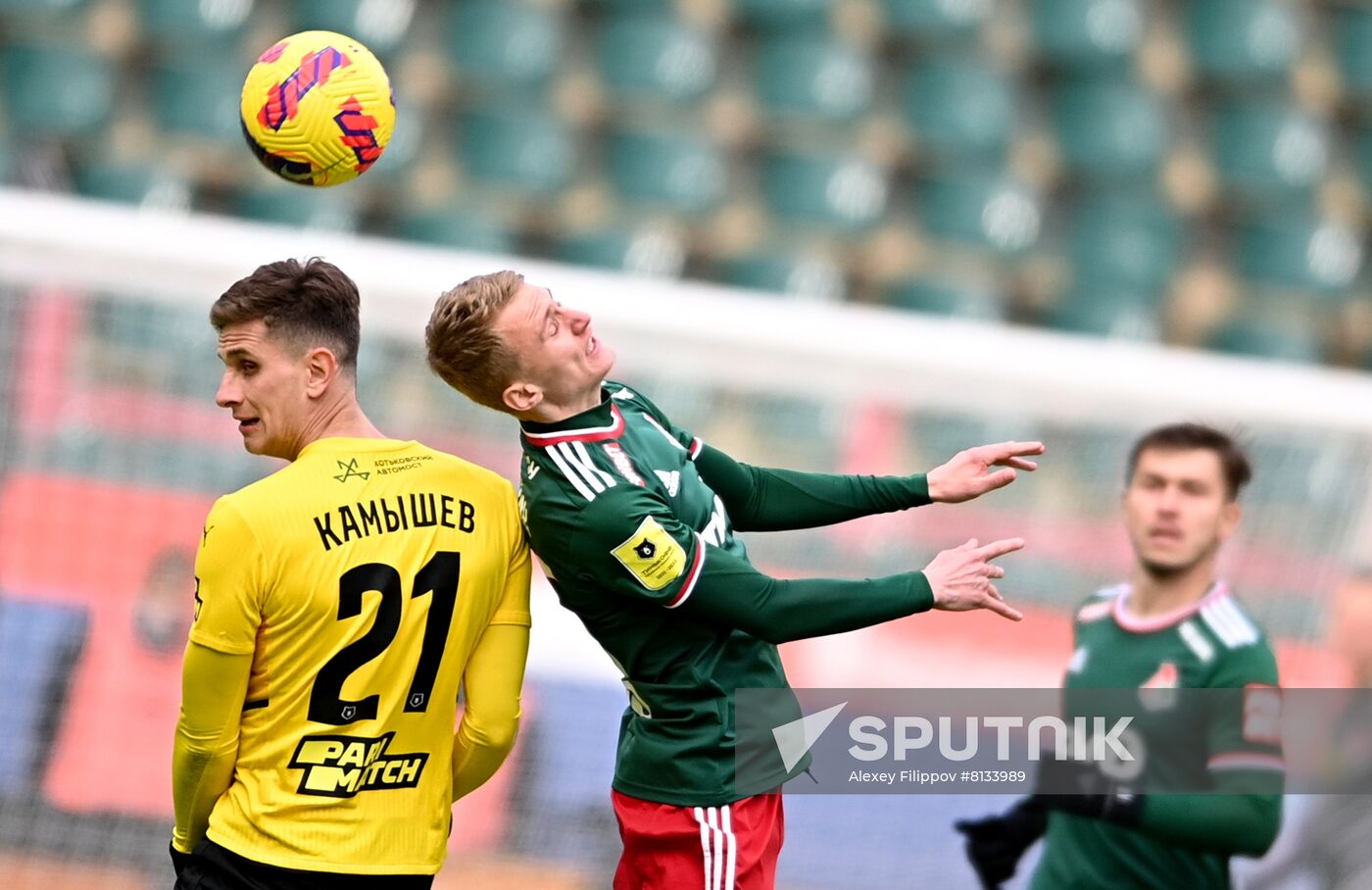 Russia Soccer Premier-League Lokomotiv - Khimki