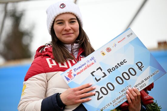 Russia Cross-Country Skiing Demino Marathon