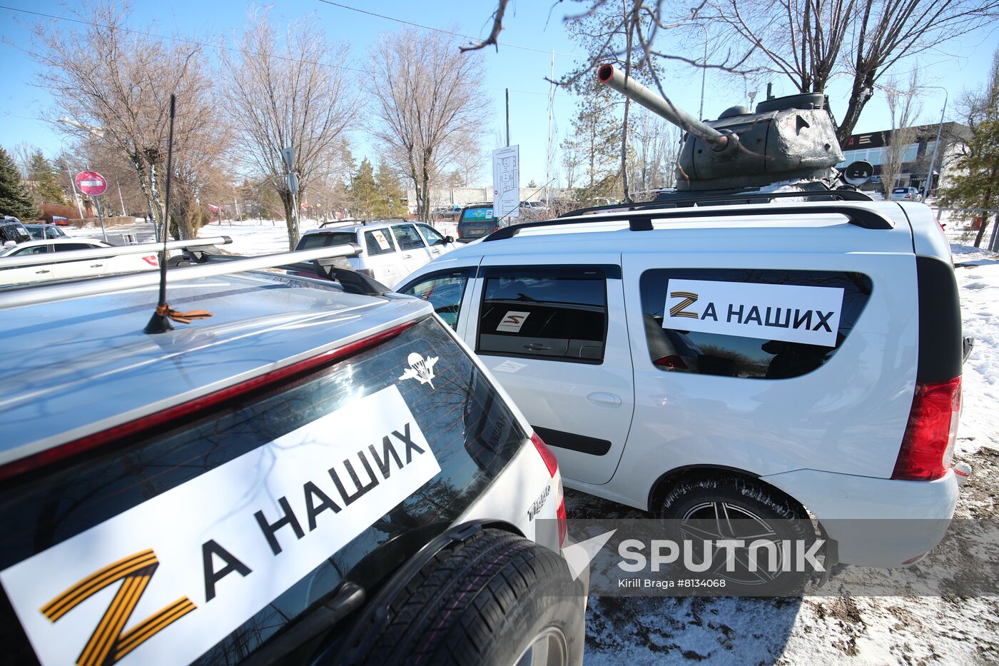 Russia Military Support Rallies 