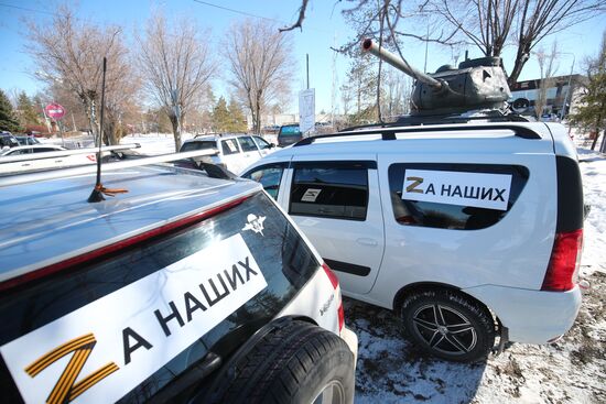 Russia Military Support Rallies 