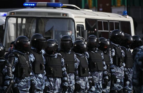Russia Ukraine Military Operation Protest