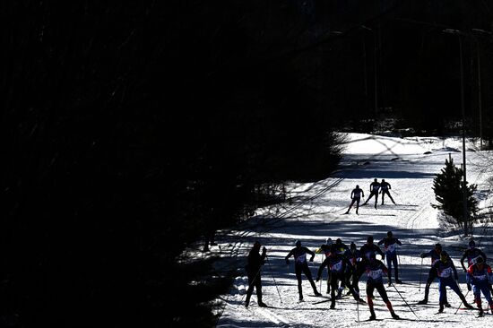 Russia Cross-Country Skiing Demino Marathon