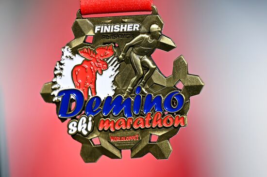 Russia Cross-Country Skiing Demino Marathon