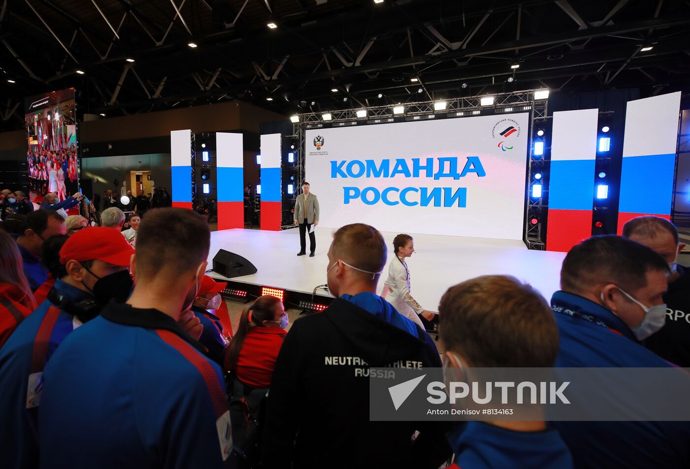 Russia Paralympics 2022 Athletes Arrival