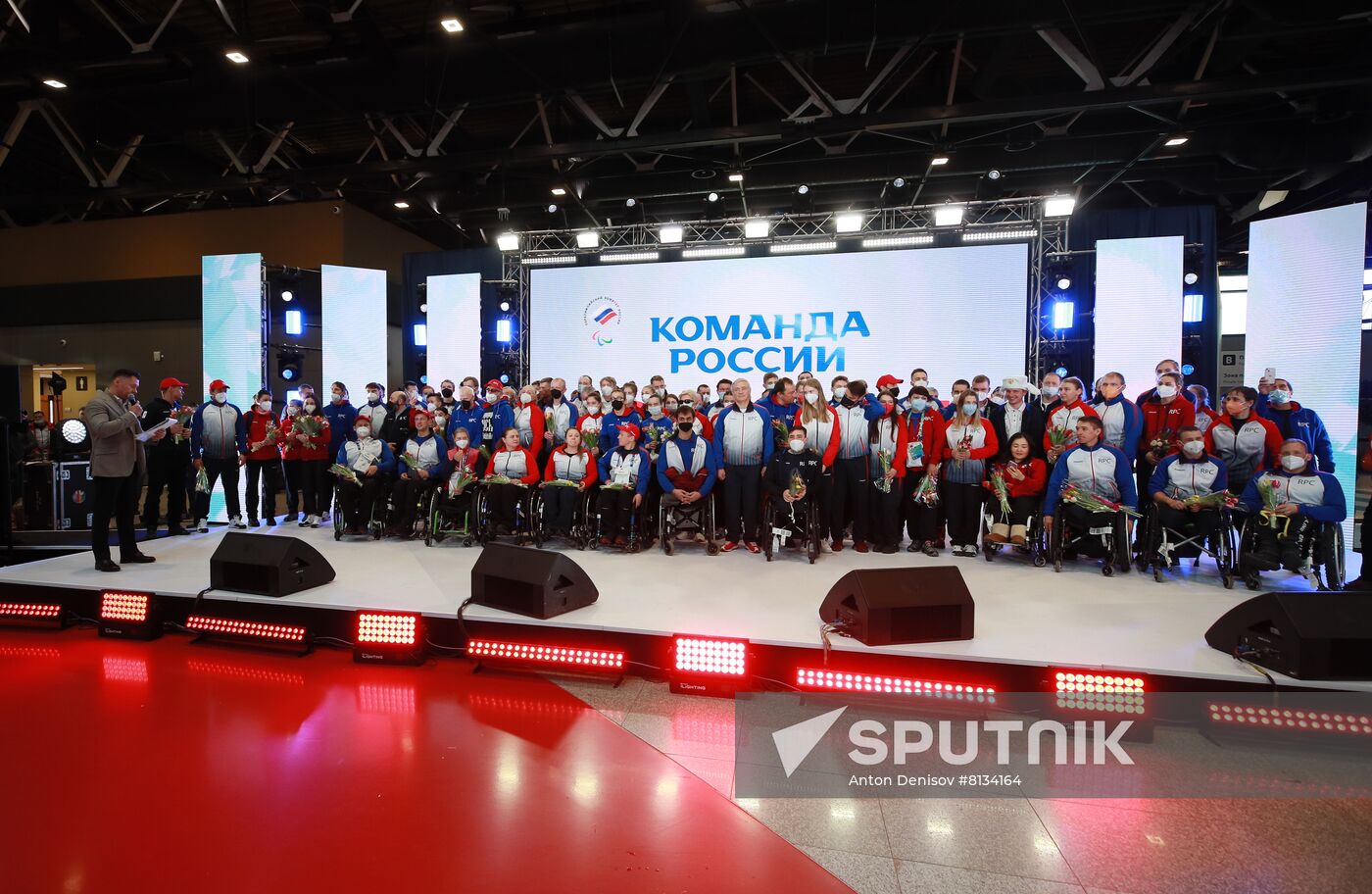 Russia Paralympics 2022 Athletes Arrival