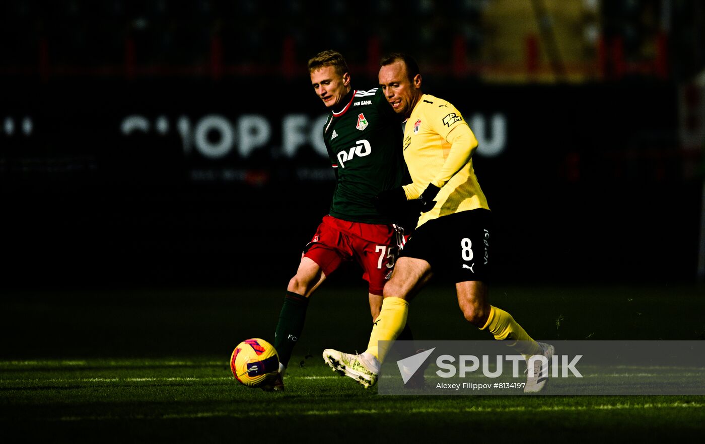 Russia Soccer Premier-League Lokomotiv - Khimki