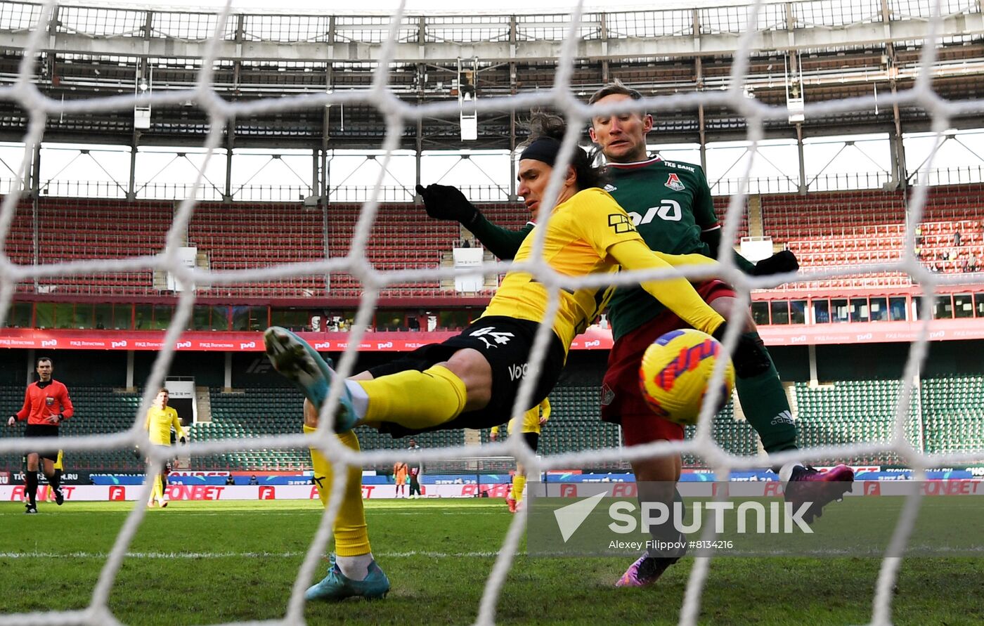 Russia Soccer Premier-League Lokomotiv - Khimki