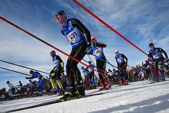 Russia Cross-Country Skiing Demino Marathon