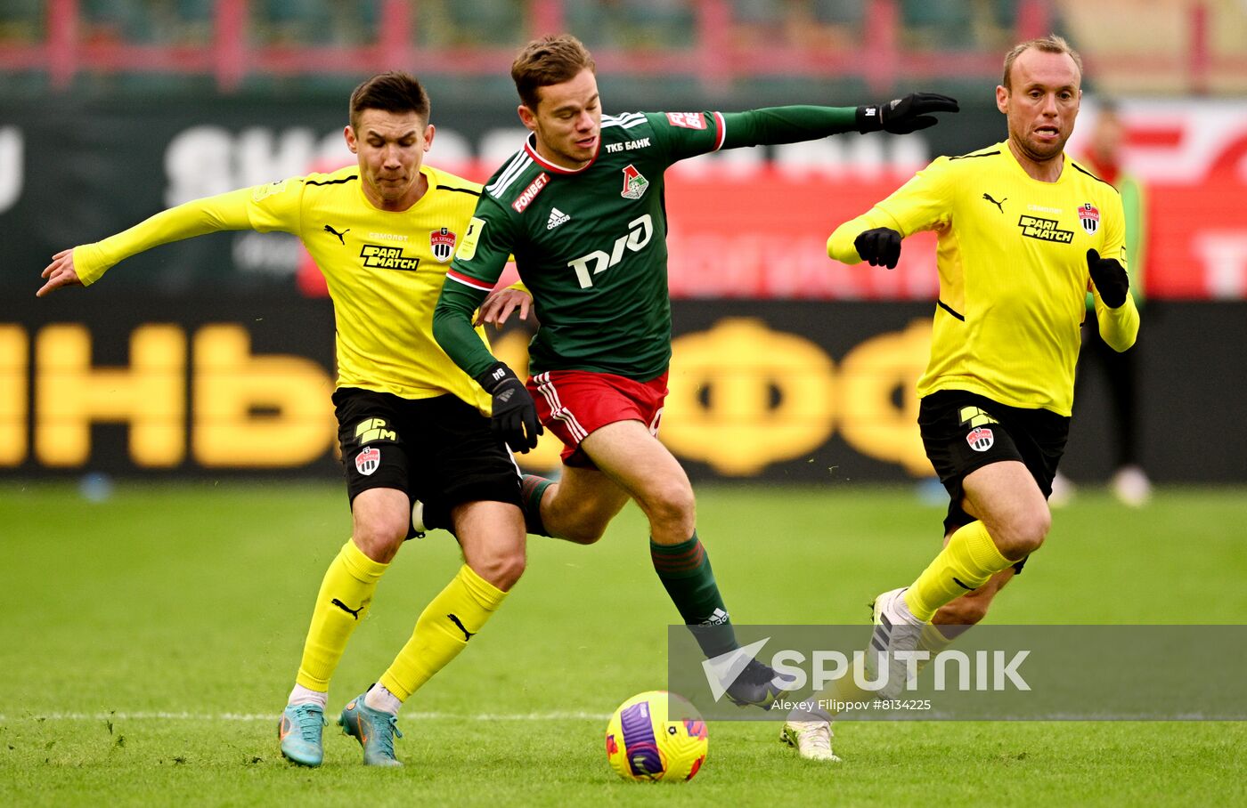 Russia Soccer Premier-League Lokomotiv - Khimki