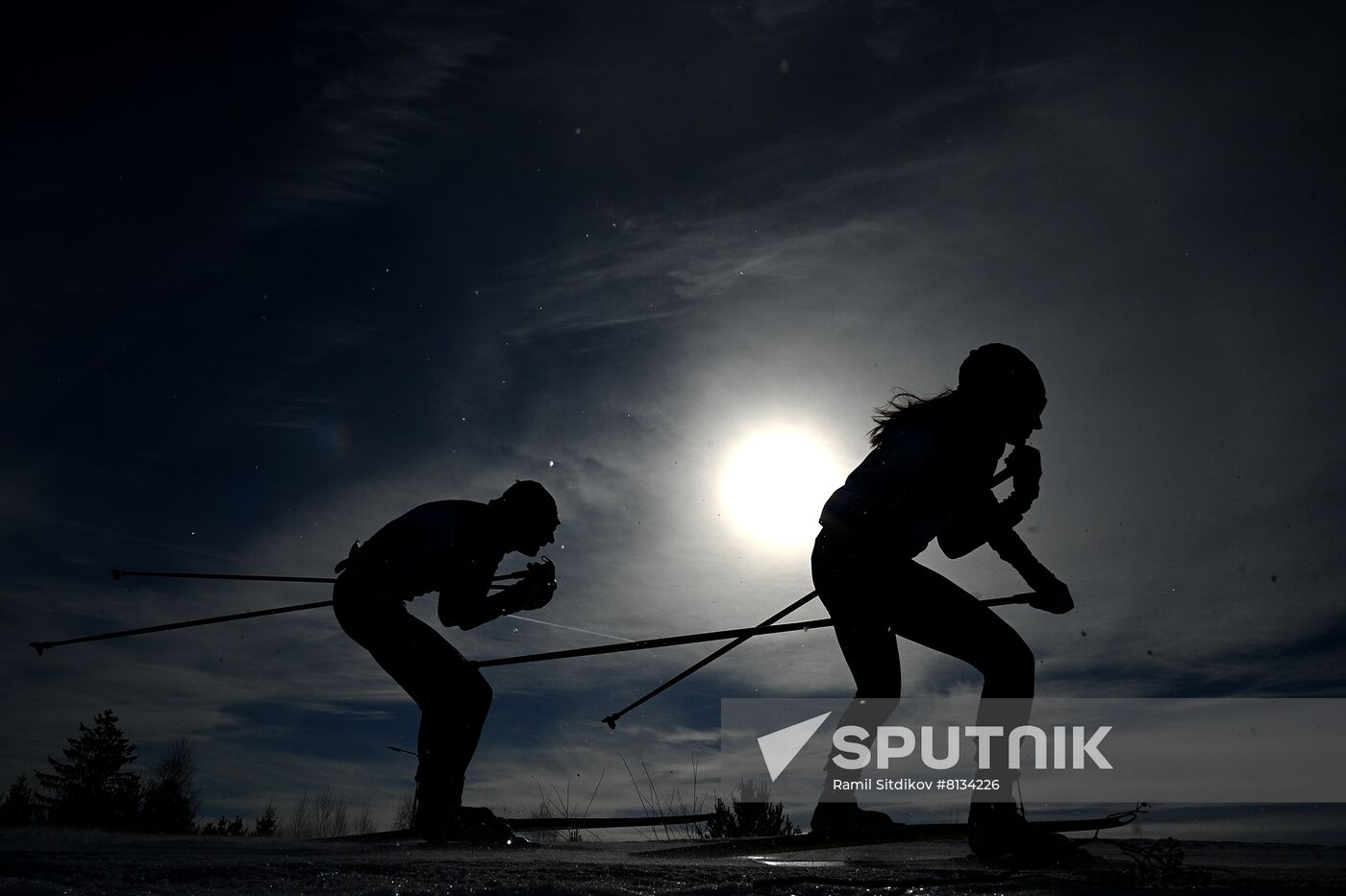 Russia Cross-Country Skiing Demino Marathon