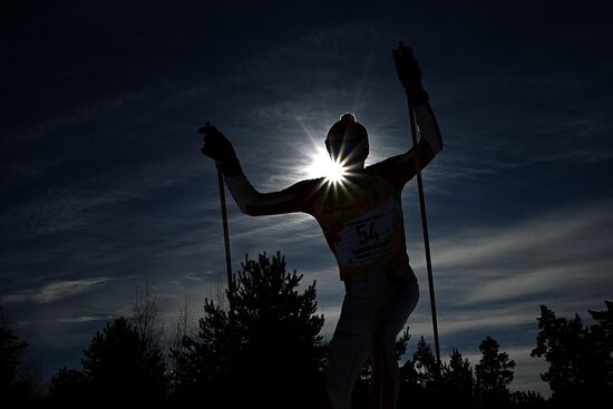 Russia Cross-Country Skiing Demino Marathon