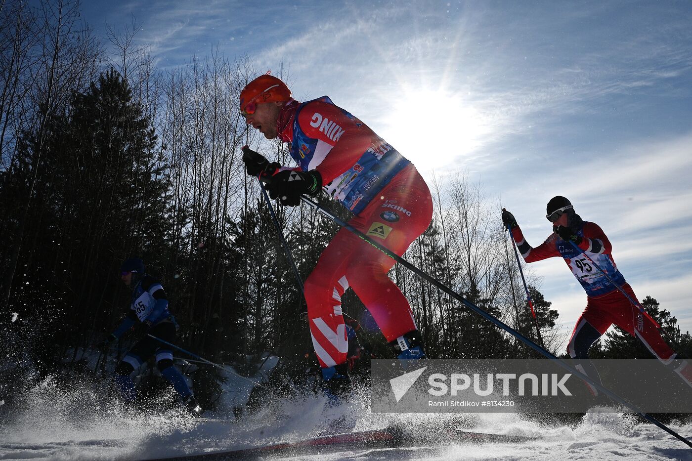 Russia Cross-Country Skiing Demino Marathon