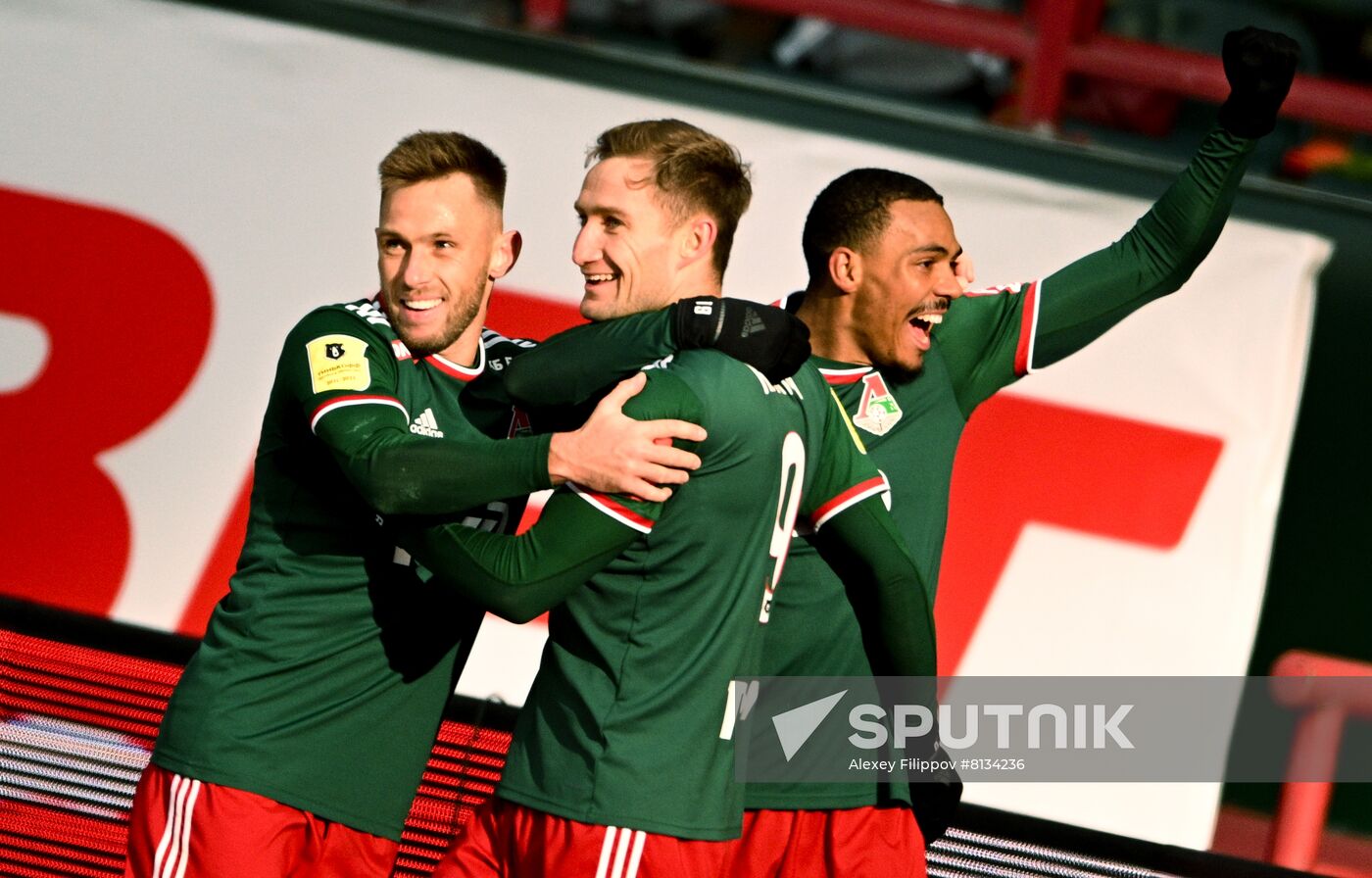 Russia Soccer Premier-League Lokomotiv - Khimki