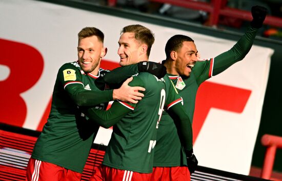 Russia Soccer Premier-League Lokomotiv - Khimki