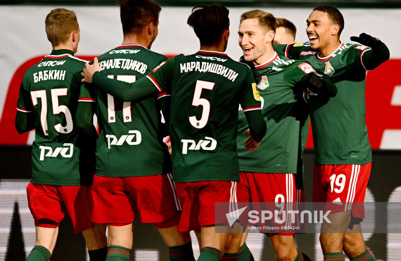 Russia Soccer Premier-League Lokomotiv - Khimki