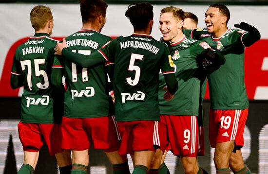 Russia Soccer Premier-League Lokomotiv - Khimki