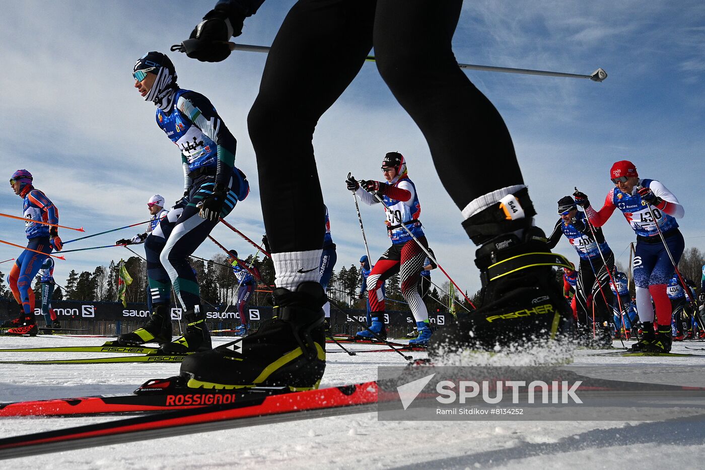 Russia Cross-Country Skiing Demino Marathon