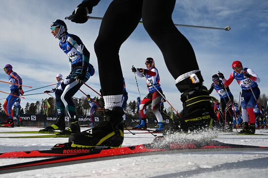 Russia Cross-Country Skiing Demino Marathon