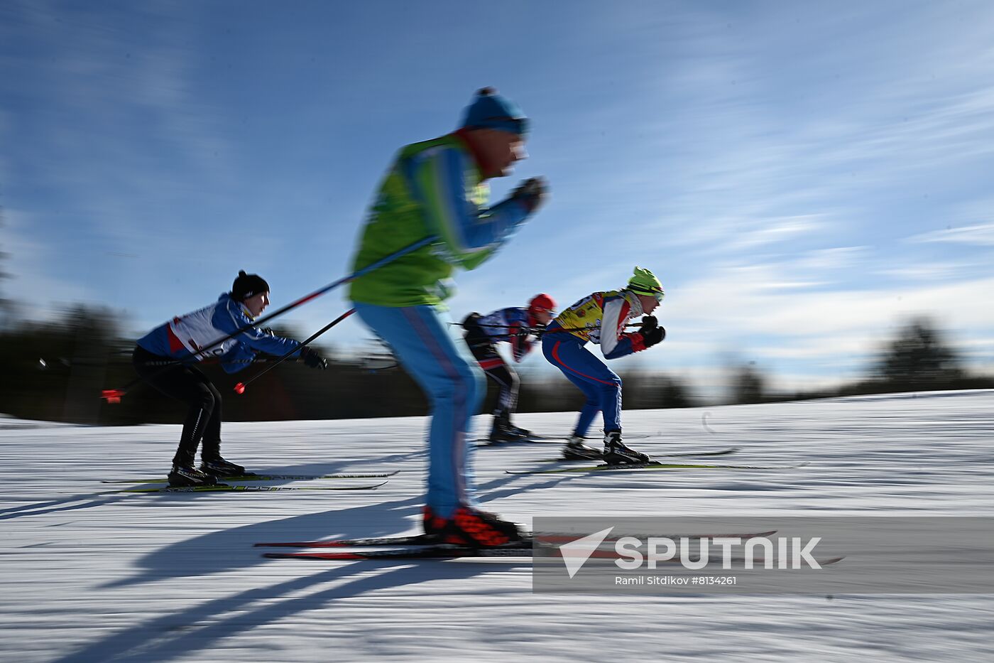 Russia Cross-Country Skiing Demino Marathon