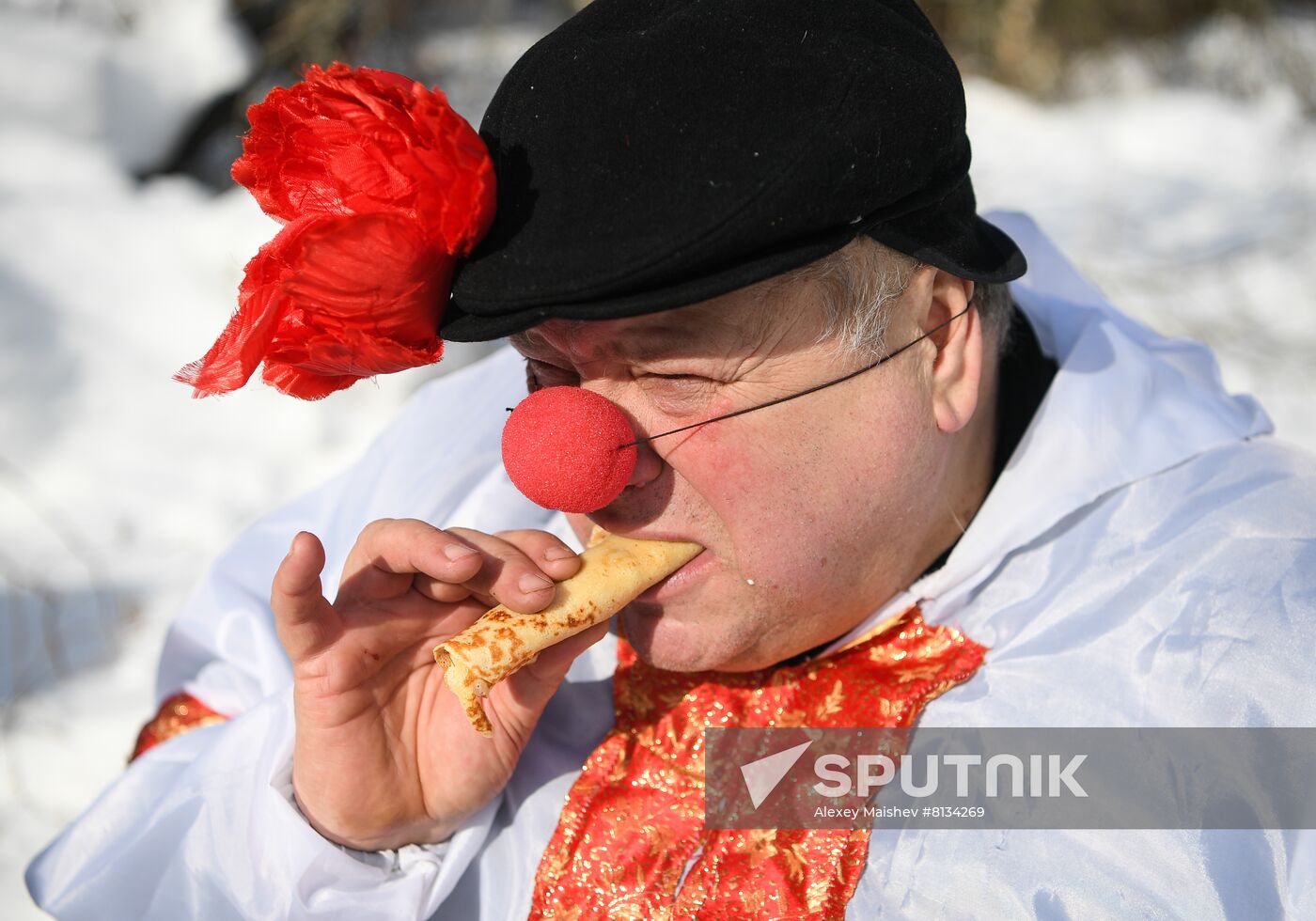 Russia Maslenitsa Celebration