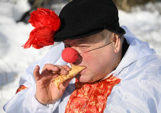 Russia Maslenitsa Celebration