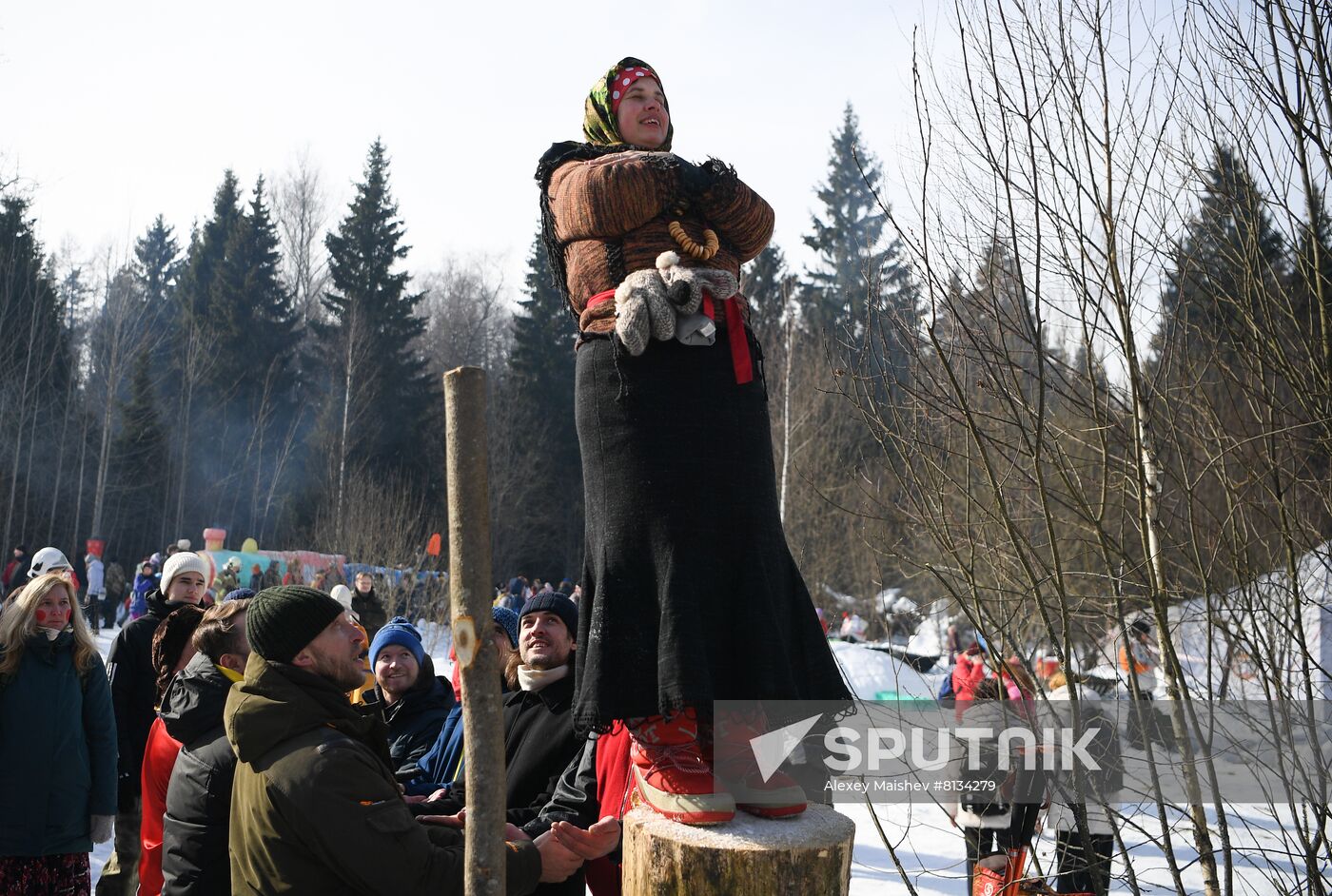 Russia Maslenitsa Celebration