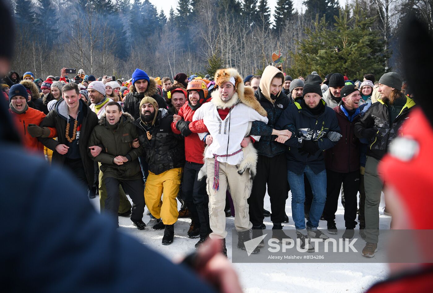 Russia Maslenitsa Celebration