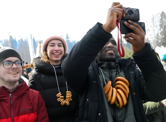 Russia Maslenitsa Celebration