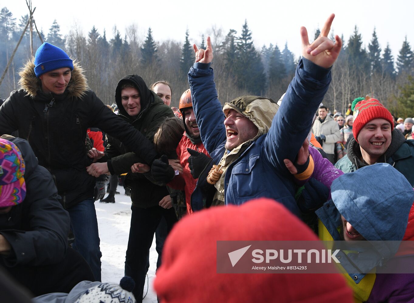 Russia Maslenitsa Celebration