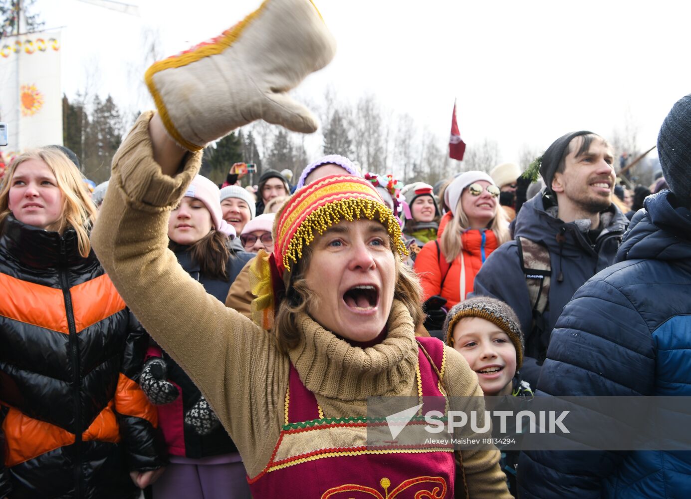 Russia Maslenitsa Celebration