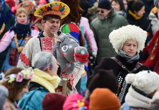 Russia Maslenitsa Celebration