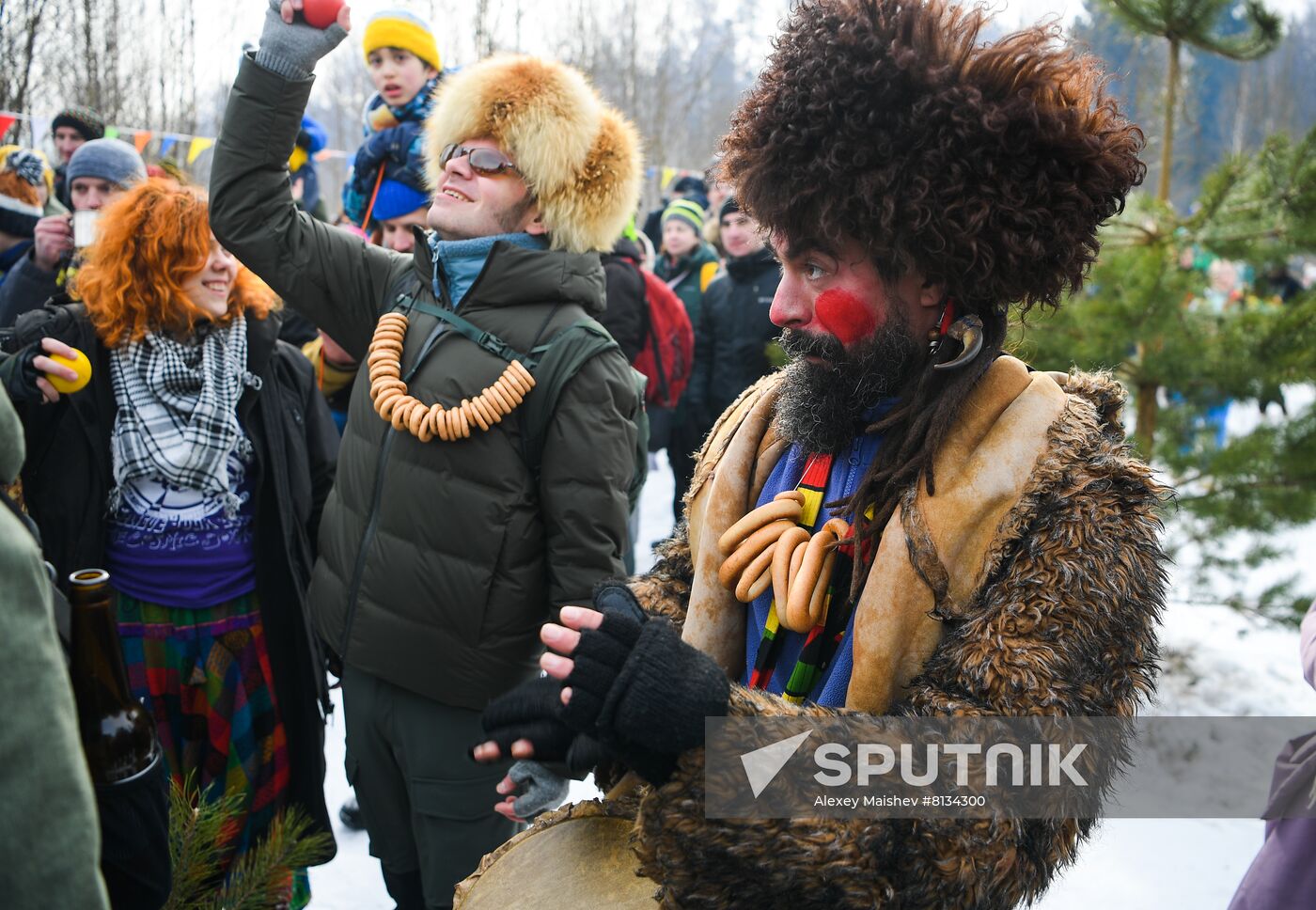 Russia Maslenitsa Celebration