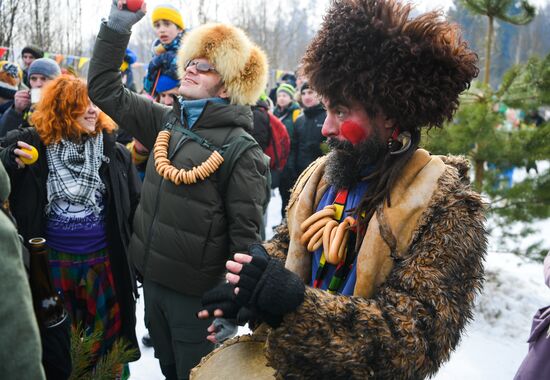 Russia Maslenitsa Celebration