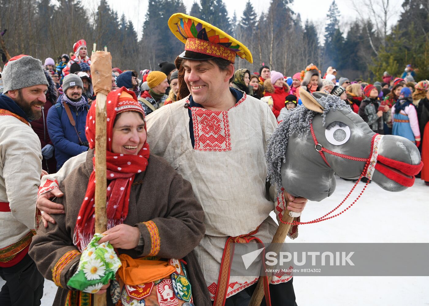 Russia Maslenitsa Celebration