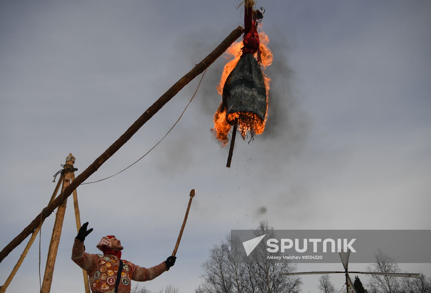 Russia Maslenitsa Celebration