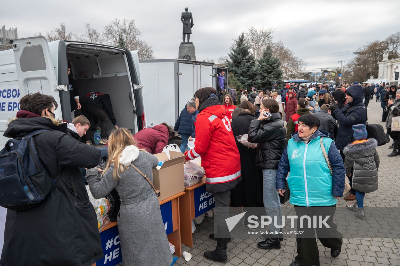 Russia Ukraine Humanitarian Aid 