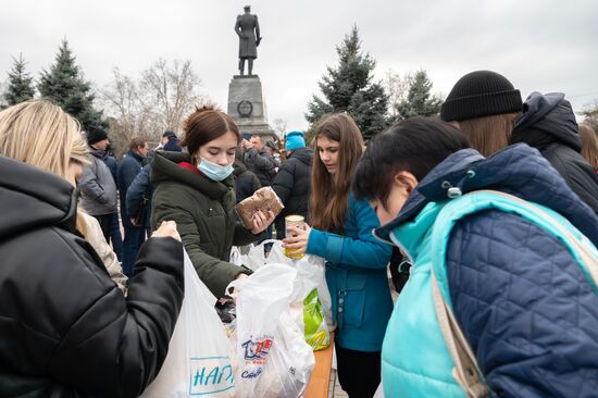 Russia Ukraine Humanitarian Aid 