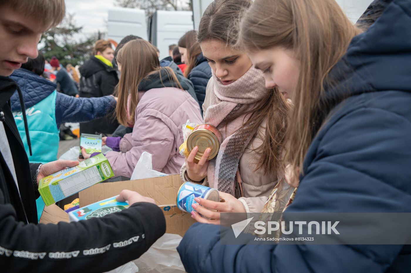 Russia Ukraine Humanitarian Aid 