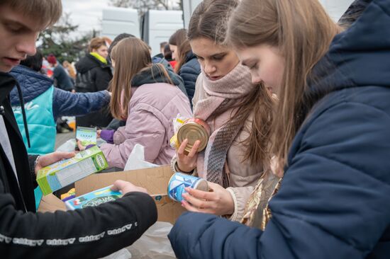 Russia Ukraine Humanitarian Aid 