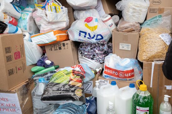 Russia Ukraine Humanitarian Aid 