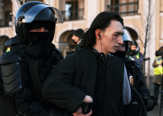 Russia Ukraine Military Operation Protest