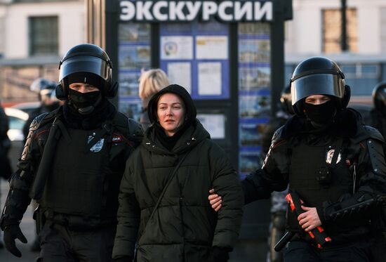 Russia Ukraine Military Operation Protest